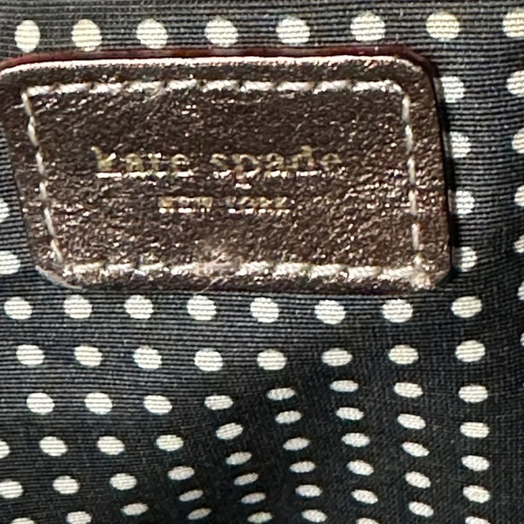 Kate Spade Metallic Gray Satchel - Picture 4 of 16